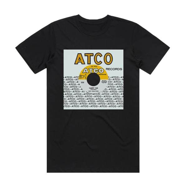 The Coasters Yakety Yak Album Cover T-Shirt Black