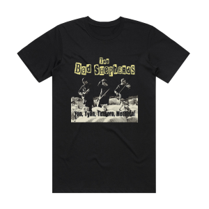 The Bad Shepherds Yan Tyan Tethera Methera Album Cover T-Shirt Black