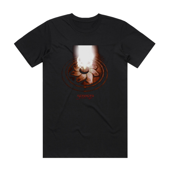 Senmuth Yantra Light Album Cover T-Shirt Black