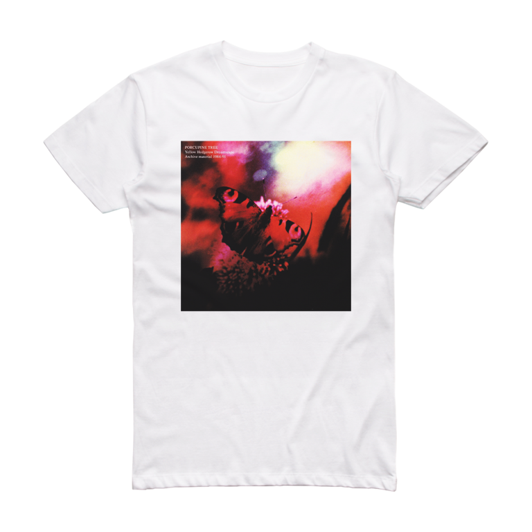Porcupine Tree Yellow Hedgerow Dreamscape Album Cover TShirt White