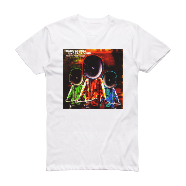 Transglobal Underground Yes Boss Food Corner Album Cover T-Shirt White