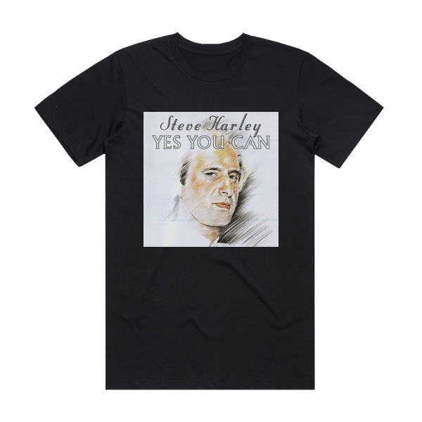 Steve Harley Yes You Can Album Cover T-Shirt Black