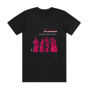 The Raelettes Yesterdaytodaytomorrow Album Cover T-Shirt Black