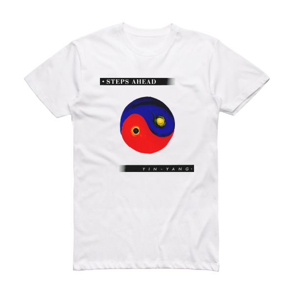 Steps Ahead Yin Yang Album Cover T-Shirt White