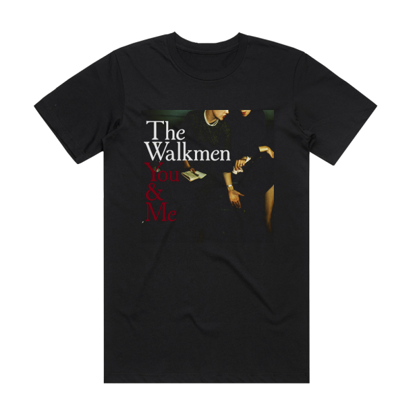 The Walkmen You Me Album Cover T-Shirt Black