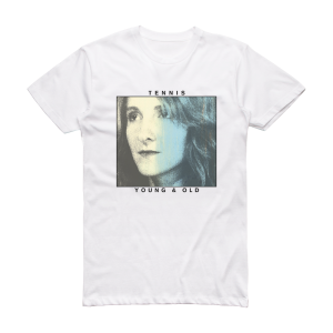 Tennis Young And Old Album Cover T-Shirt White