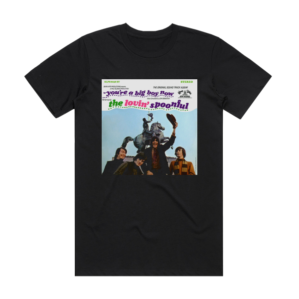 The Lovin Spoonful Youre A Big Boy Now Album Cover T-Shirt Black