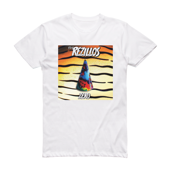 The Rezillos Zero Album Cover T-Shirt White