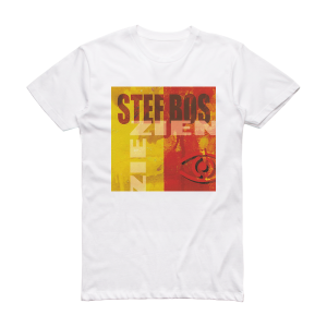 Stef Bos Zien Album Cover T-Shirt White