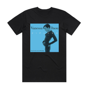 Vanessa Daou Zipless Album Cover T-Shirt Black