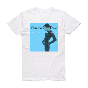 Vanessa Daou Zipless Album Cover T-Shirt White