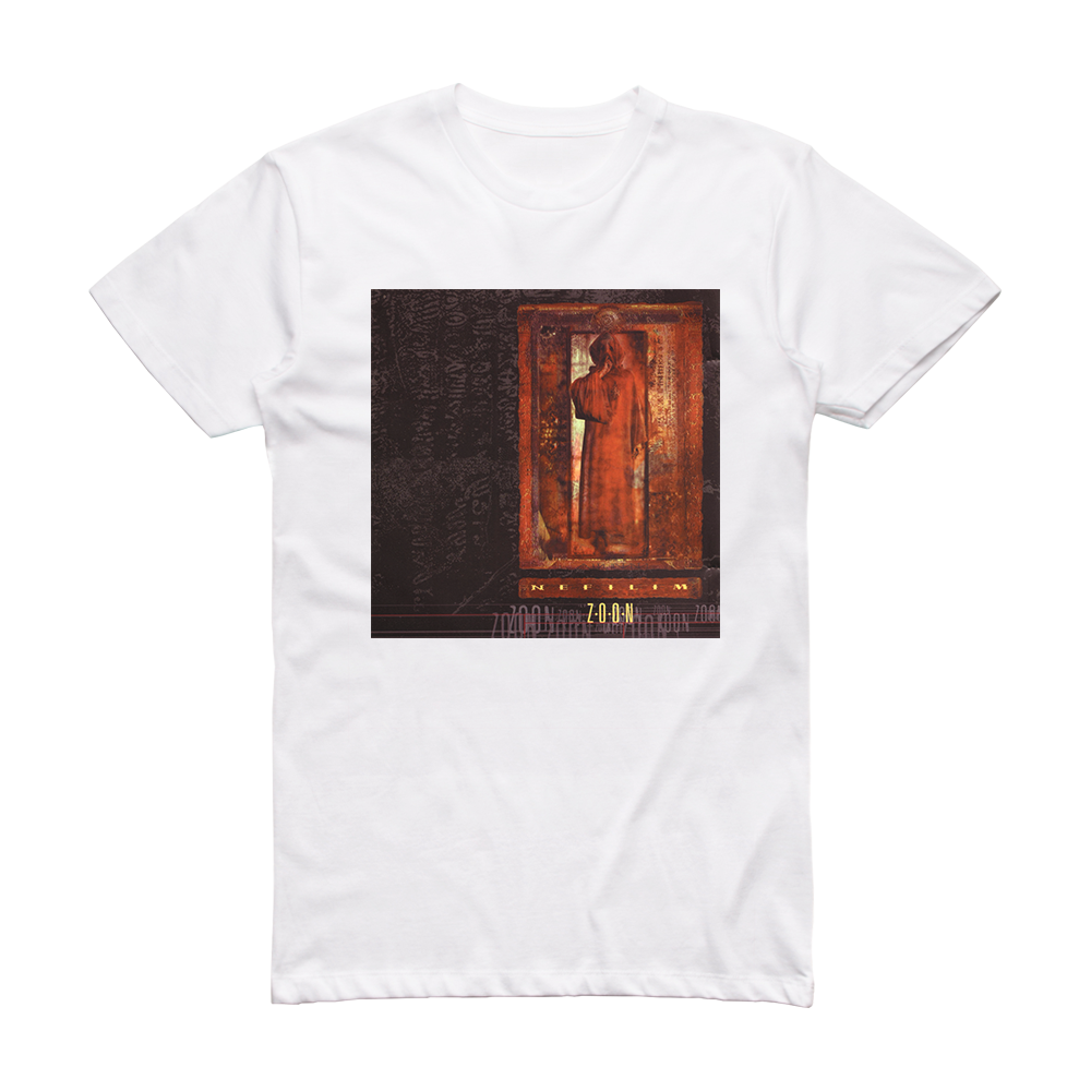 The Nefilim Zoon Album Cover T-Shirt White – ALBUM COVER T-SHIRTS