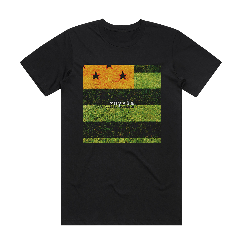 The Bottle Rockets Zoysia Album Cover T-Shirt Black – ALBUM COVER T-SHIRTS