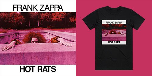 Frank Zappa Hot Rats Album Cover T-Shirt