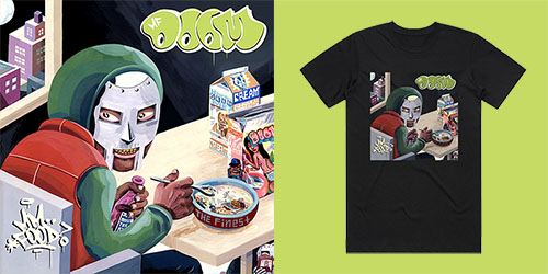 MF DOOM Mmfood Album Cover T-Shirt