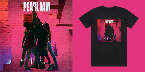Pearl Jam Album Cover T-Shirts